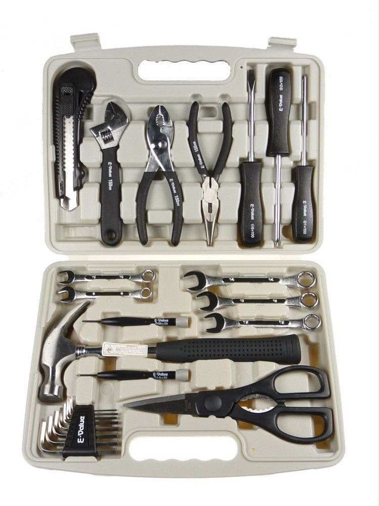 28-Piece Home Tool Kit with Carry Case