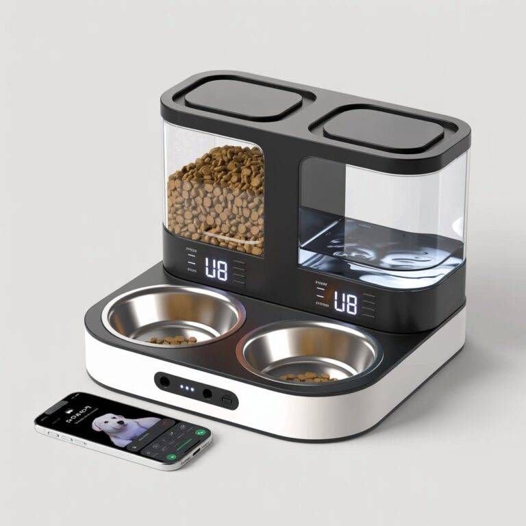 Smart Automatic Pet Feeder & Water Dispenser